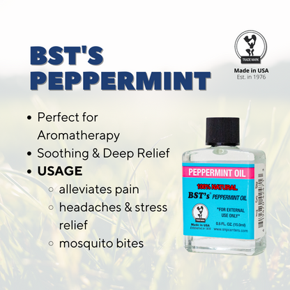 BST's Peppermint Oil / Dầu Bạc Hà