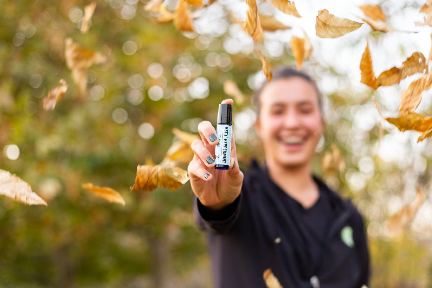 BST's Peppermint Oil Roller Bottle