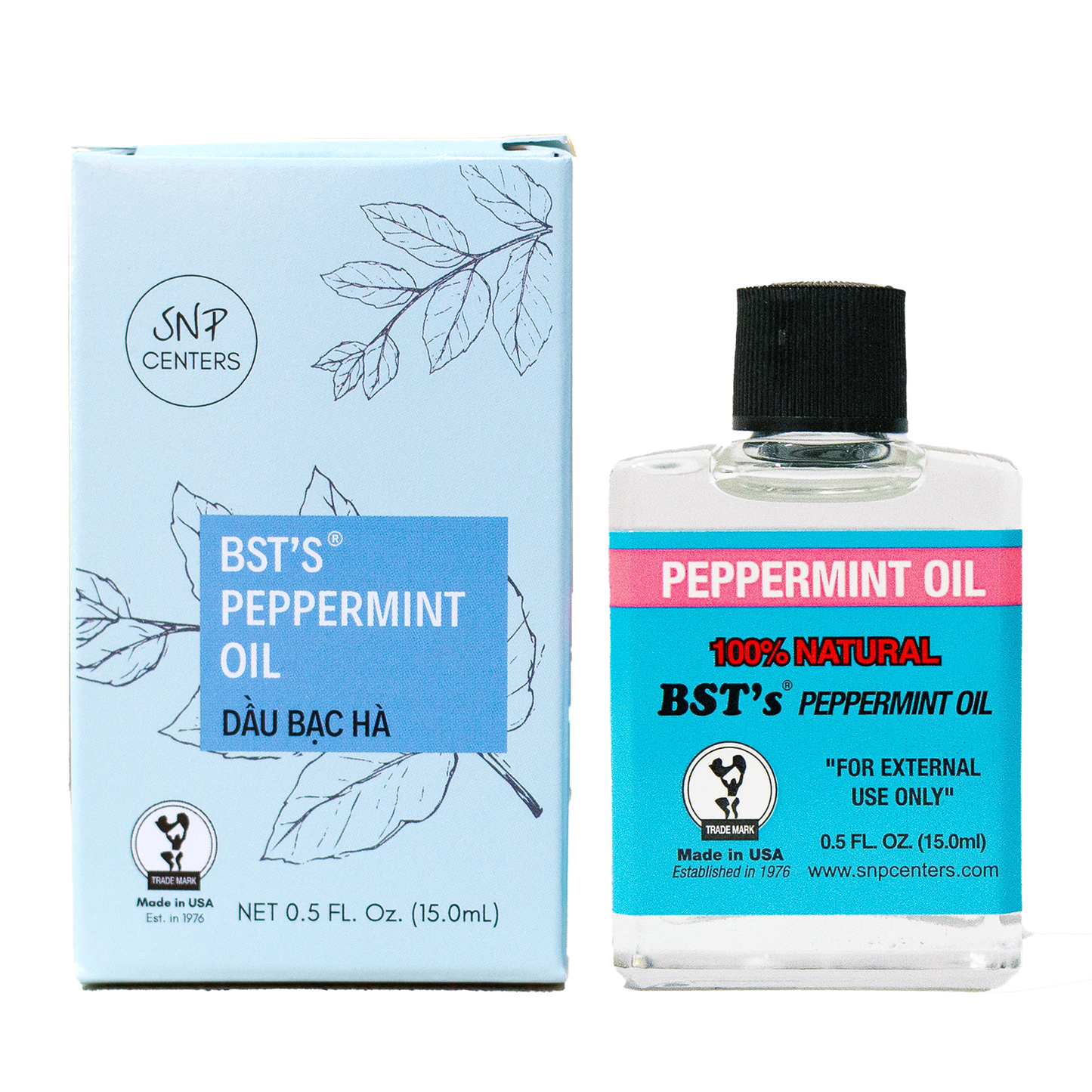 BST's Peppermint Oil / Dầu Bạc Hà