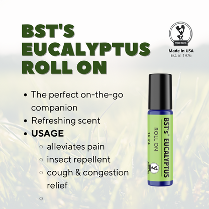 BST's Eucalyptus Oil Roller Bottle
