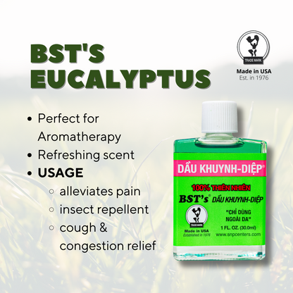 BST's Eucalyptus Oil / Dầu Khuynh Diệp
